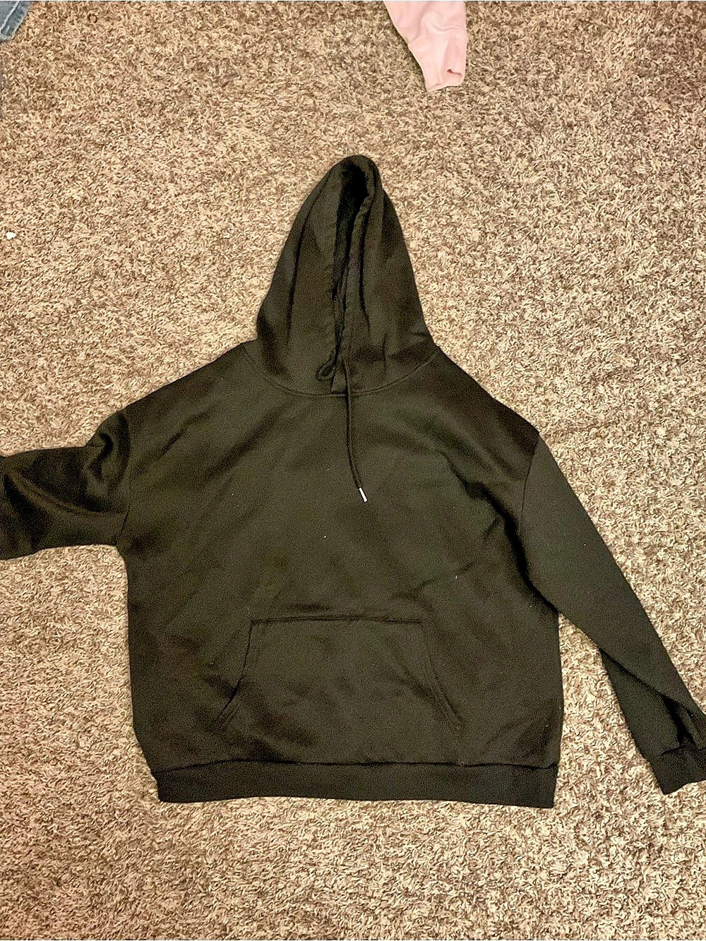 Black Pullover Hoodie